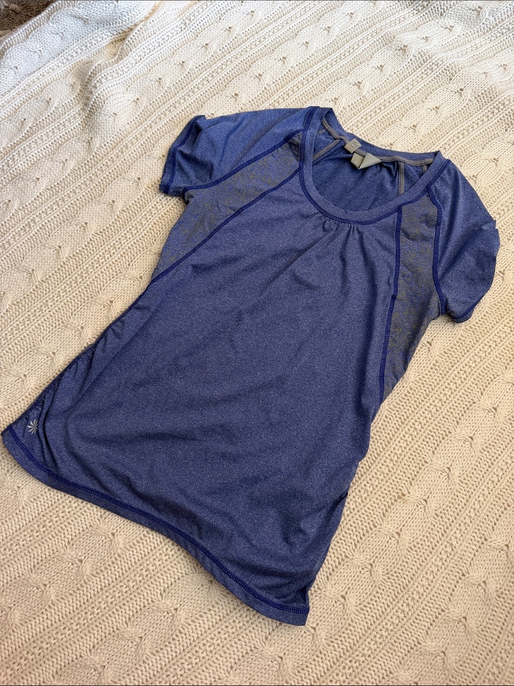 Women's Athletia Short Sleeve Top - Blue